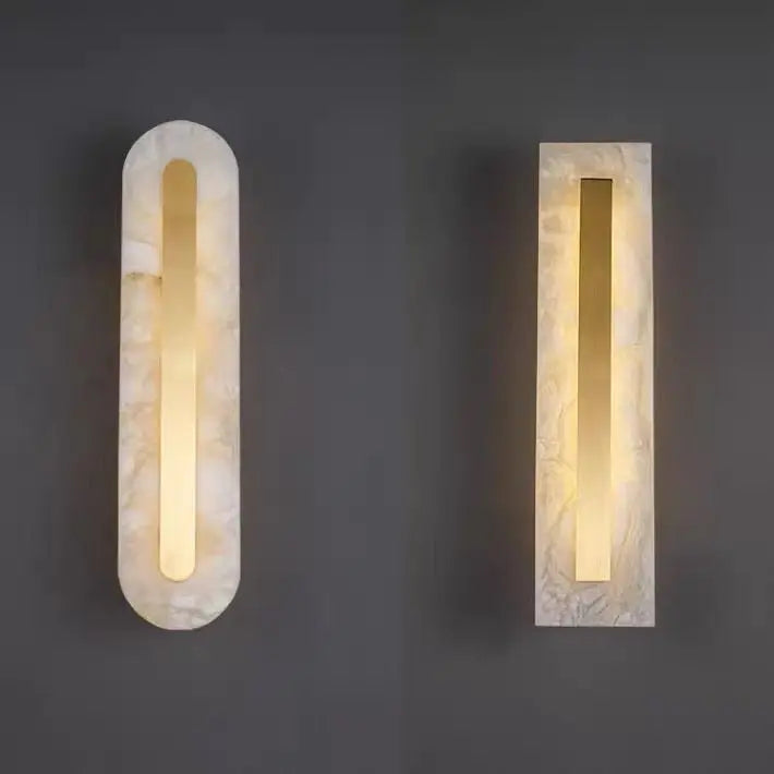 Alabaster Wall Lights Fixture For Living Room    Wall Sconce [product_tags] Fabtiko