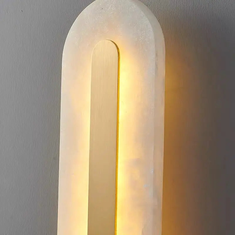 Alabaster Wall Lights Fixture For Living Room    Wall Sconce [product_tags] Fabtiko