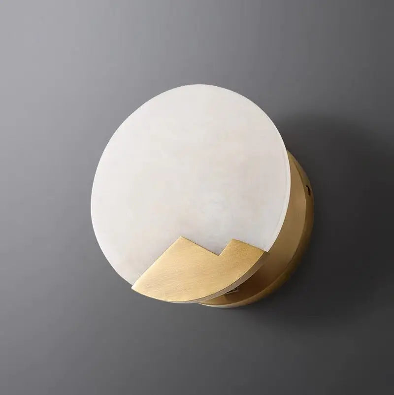 Alabaster Wall Sconces Lighting For Living Room    Wall Sconce [product_tags] Fabtiko