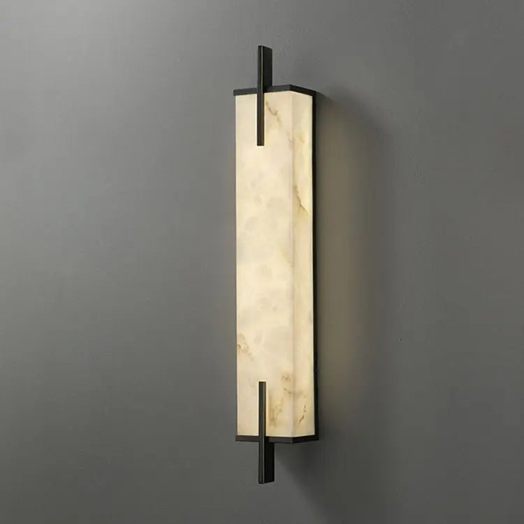 Real Alabaster Bedroom Wall Sconces Light    Wall Sconce [product_tags] Fabtiko