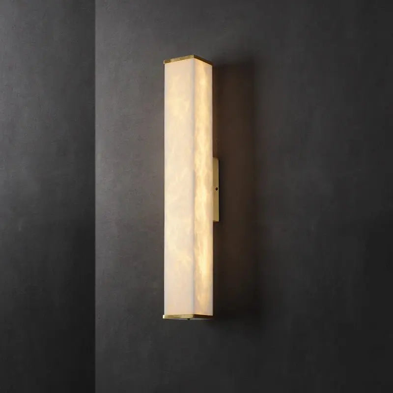 Real Alabaster Wall Sconce For Living Room    Wall Sconce [product_tags] Fabtiko