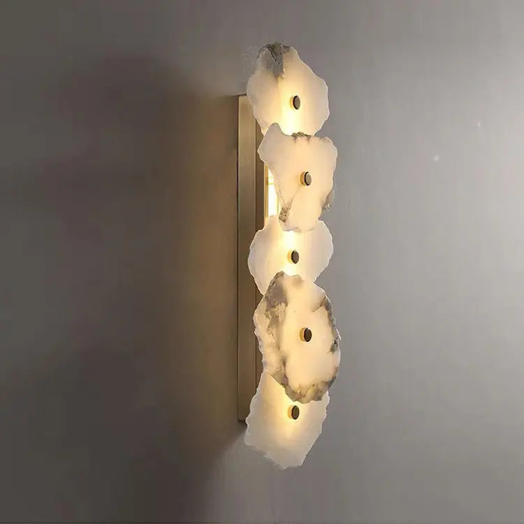 Real Alabaster Wall Sconces Modern    Wall Sconce [product_tags] Fabtiko