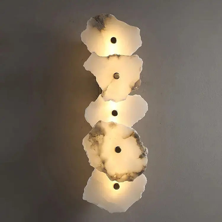 Real Alabaster Wall Sconces Modern    Wall Sconce [product_tags] Fabtiko