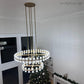 Wineglass Crystal Modern Glass Chandelier 36" 48" 60" 54" 72"-Meet Lighting