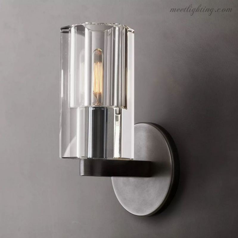 Wineglass Crystal Sconce-Meet Lighting