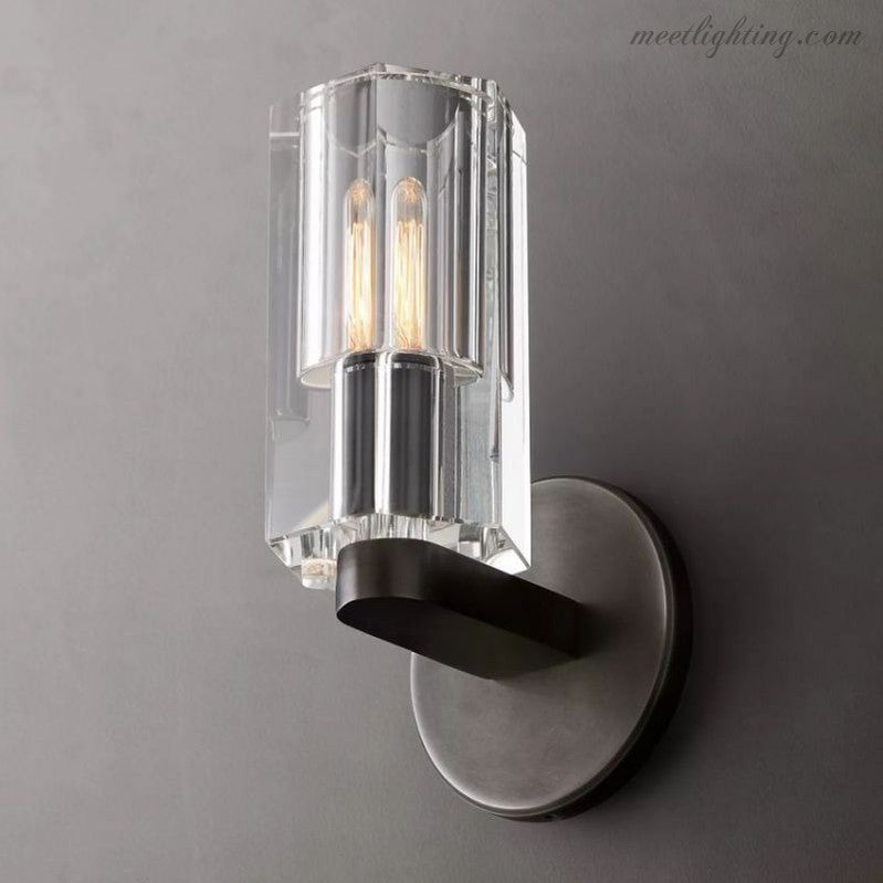 Wineglass Crystal Sconce-Meet Lighting