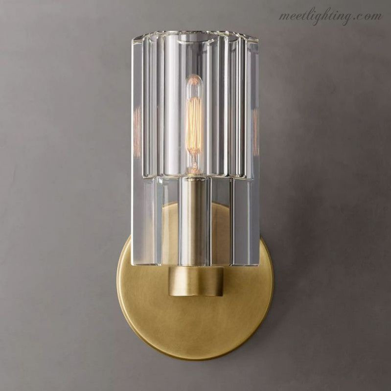 Wineglass Crystal Sconce-Meet Lighting