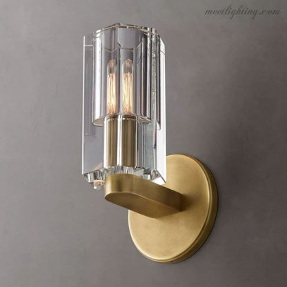 Wineglass Crystal Sconce-Meet Lighting