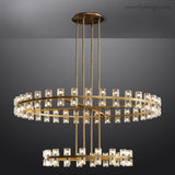 Two-Tier Round Chandelier 60