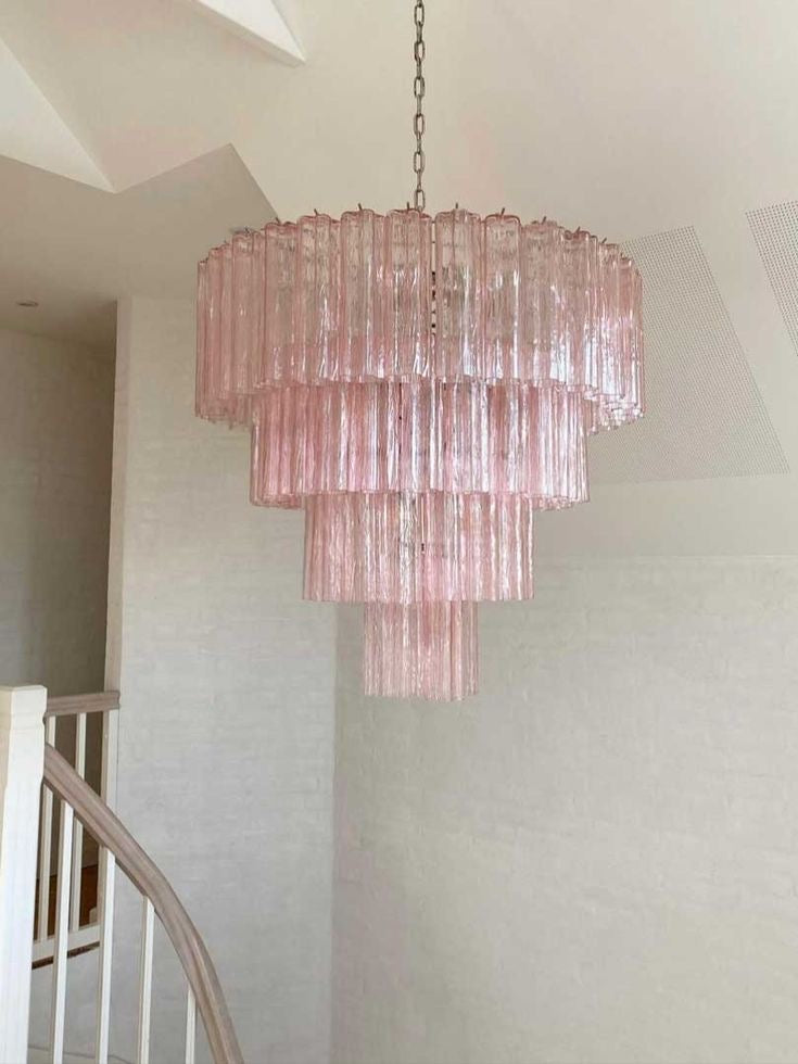 Modern Art Design 3/4/5/7-Tier Hand-blown Glass Tiered Chandelier-MEET LIGHTING