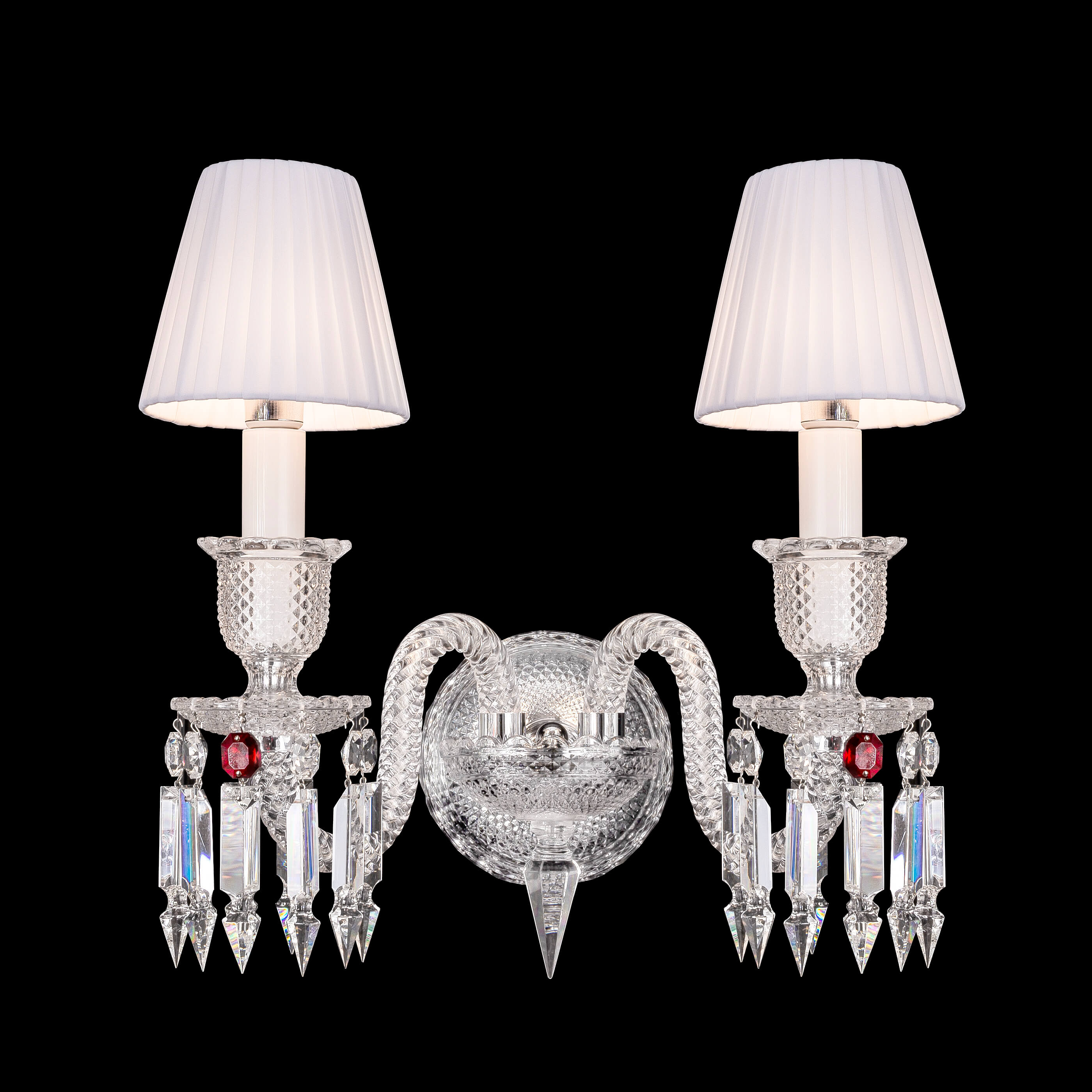 Zenith Baccarat Crystal Wall Sconce-Meet Lighting