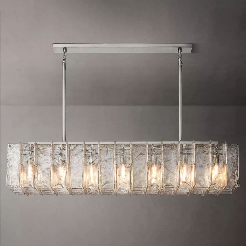 Lottice Linear Chandelier 67"