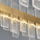 Flake Crystal Rectangle Chandelier