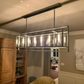 Baker Rectangular Chandelier 54"