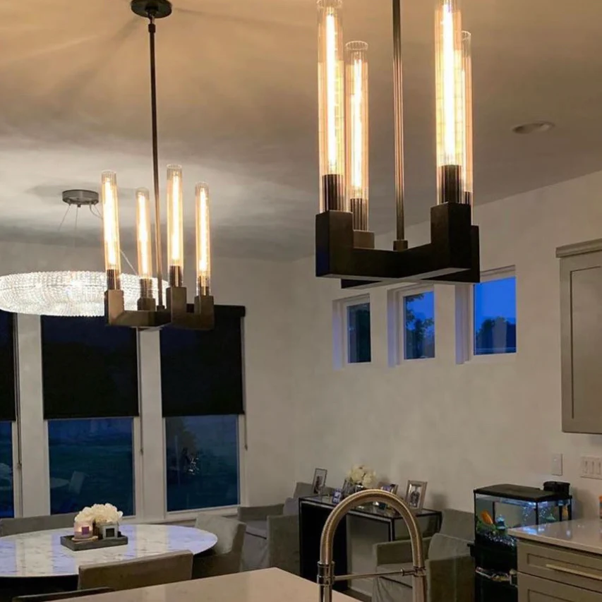 Cania Glass Pendant Modern Kitchen Pendant Light