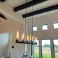 Cania Linear Chandelier 67"