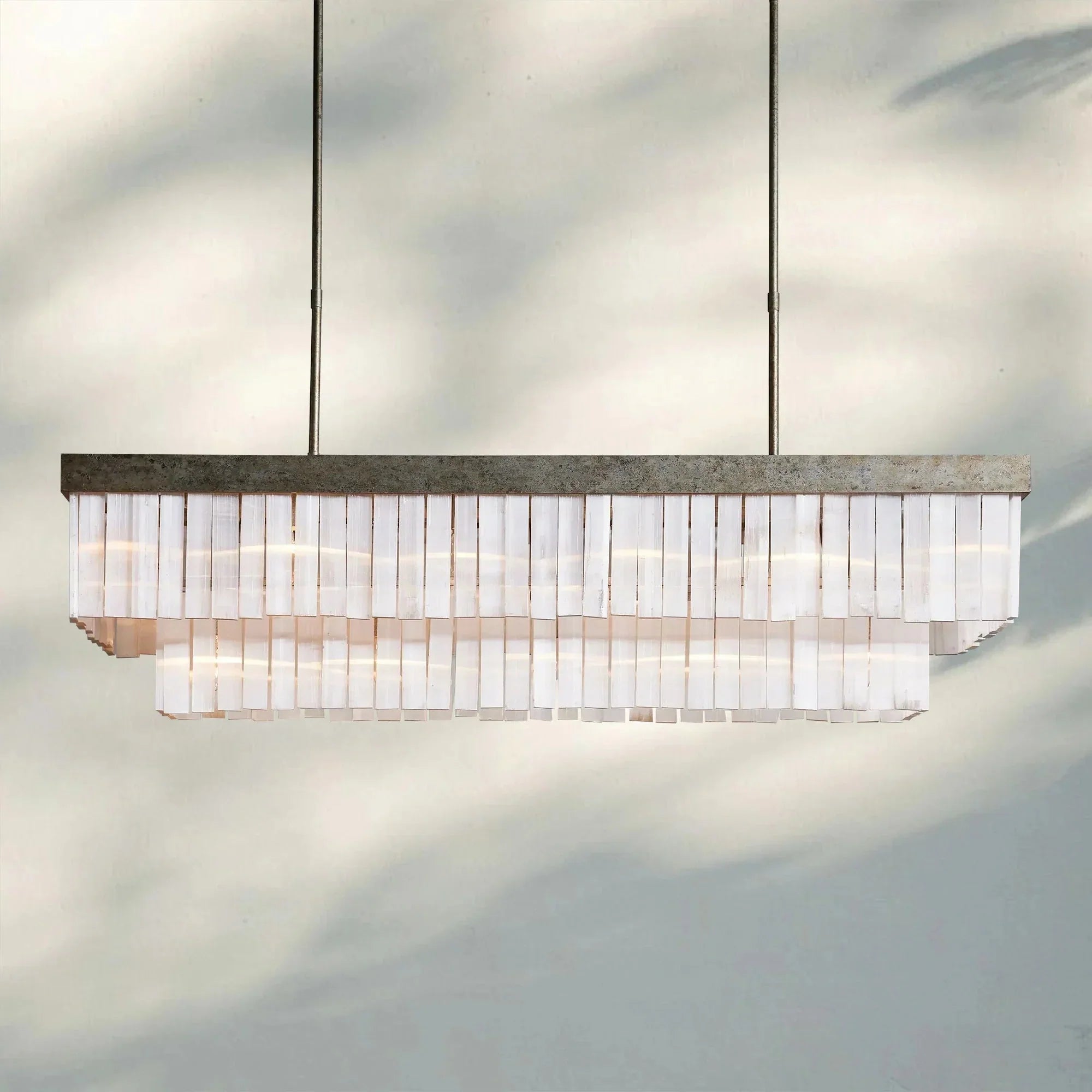 Cameron Rectangular Chandelier 49''59'' - 49''