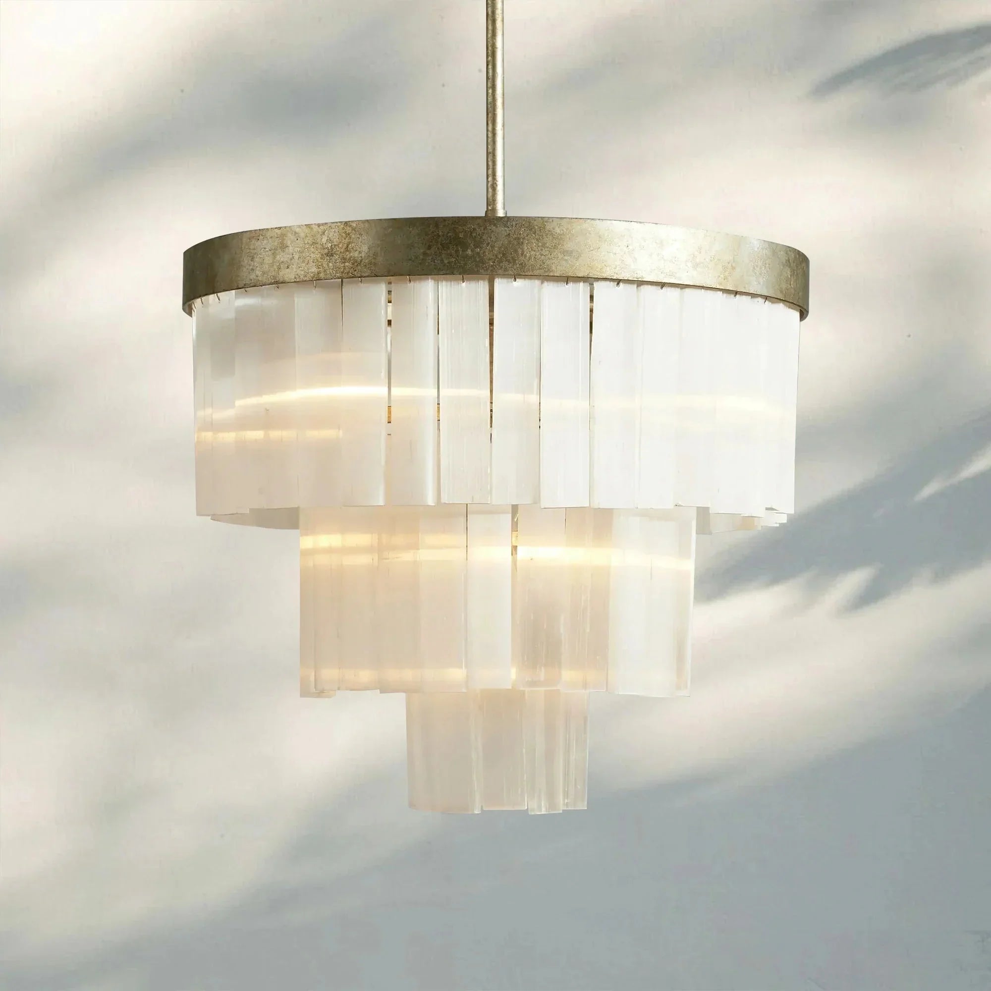 Cameron Round Chandelier 3/4 Tier - 3 - TierBlushlighting