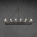 Camine Vintage Filament Rectangle Chandelier 41''52''