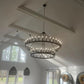 Camino Vintage Candelabra/Filament Round Chandelier