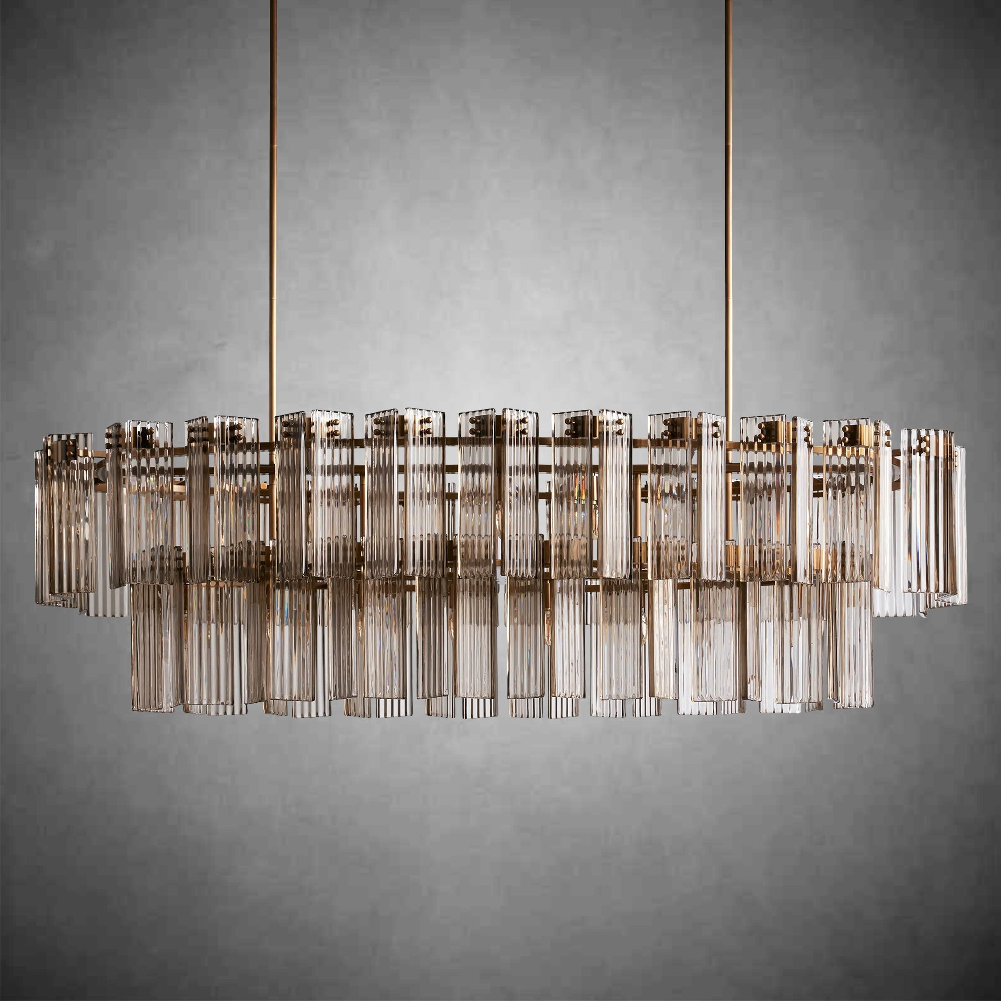 Delsie Oval Chandelier 51''63''72''