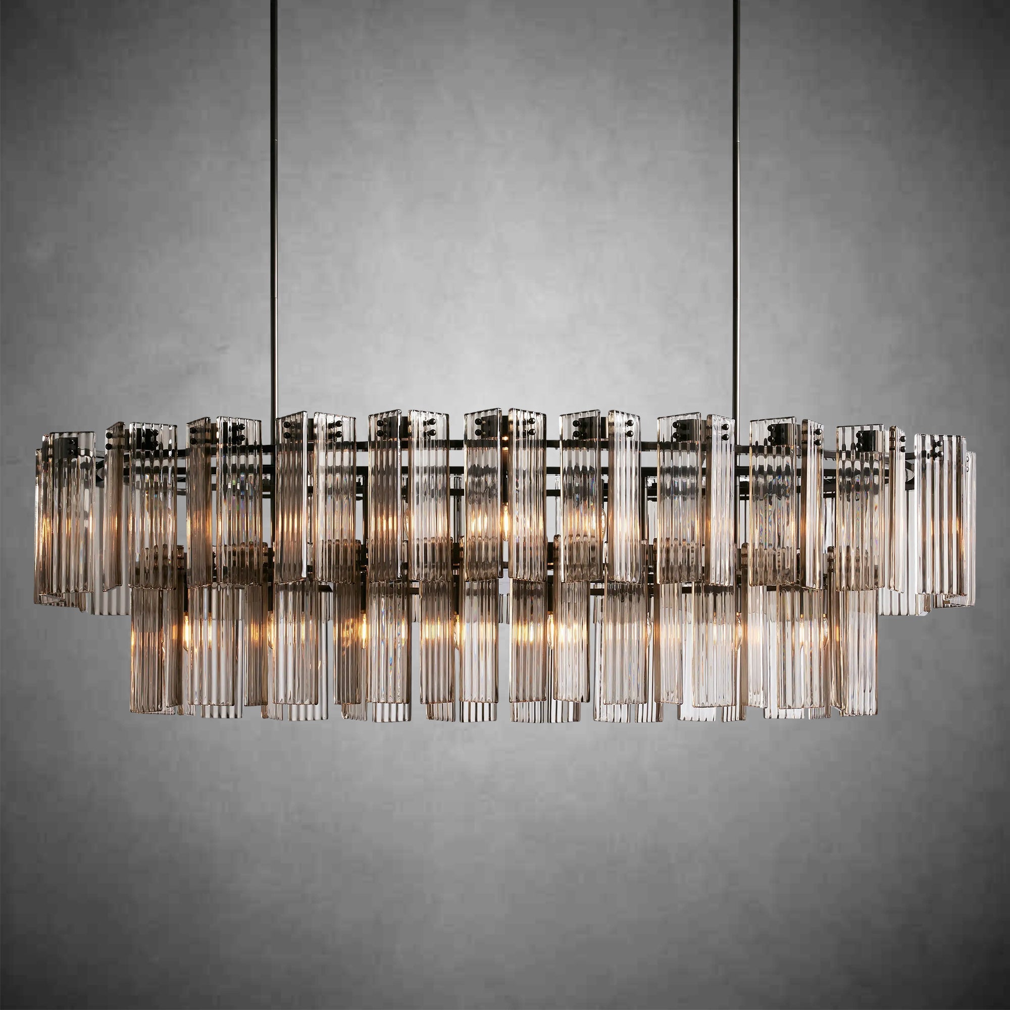 Delsie Oval Chandelier 51''63''72''