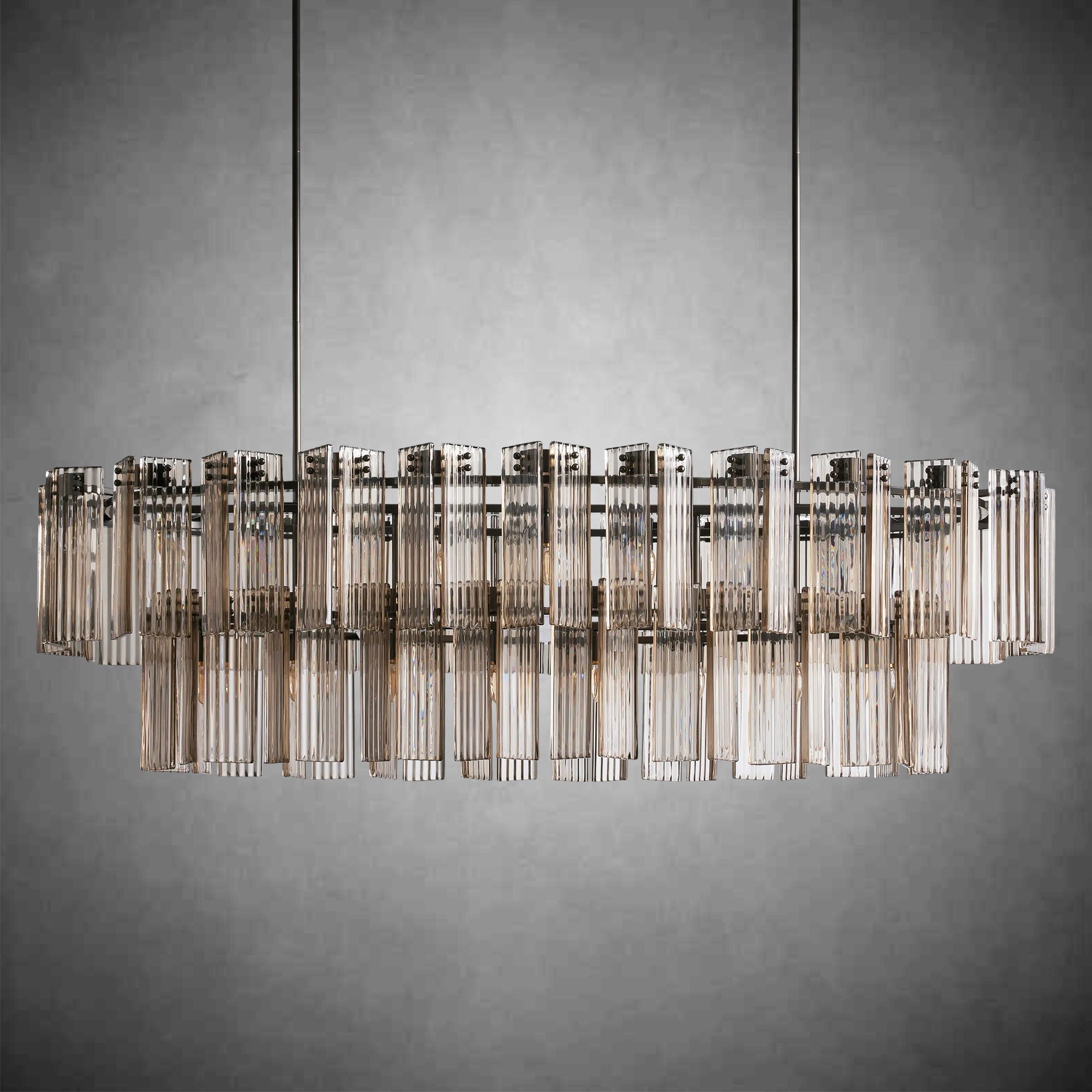 Delsie Oval Chandelier 51''63''72''