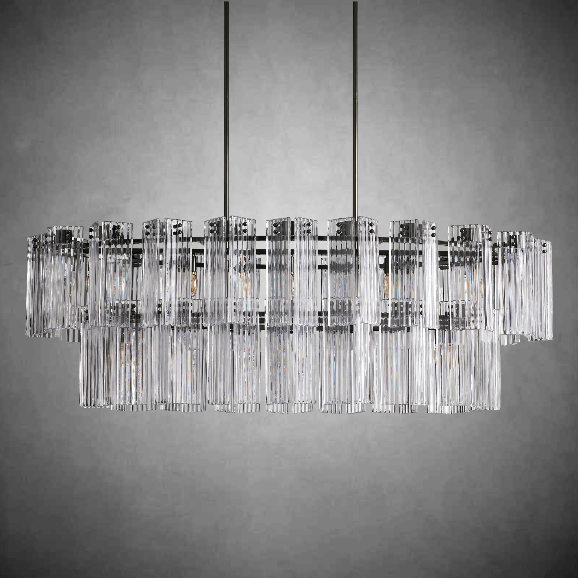 Delsie Oval Chandelier 51''63''72''