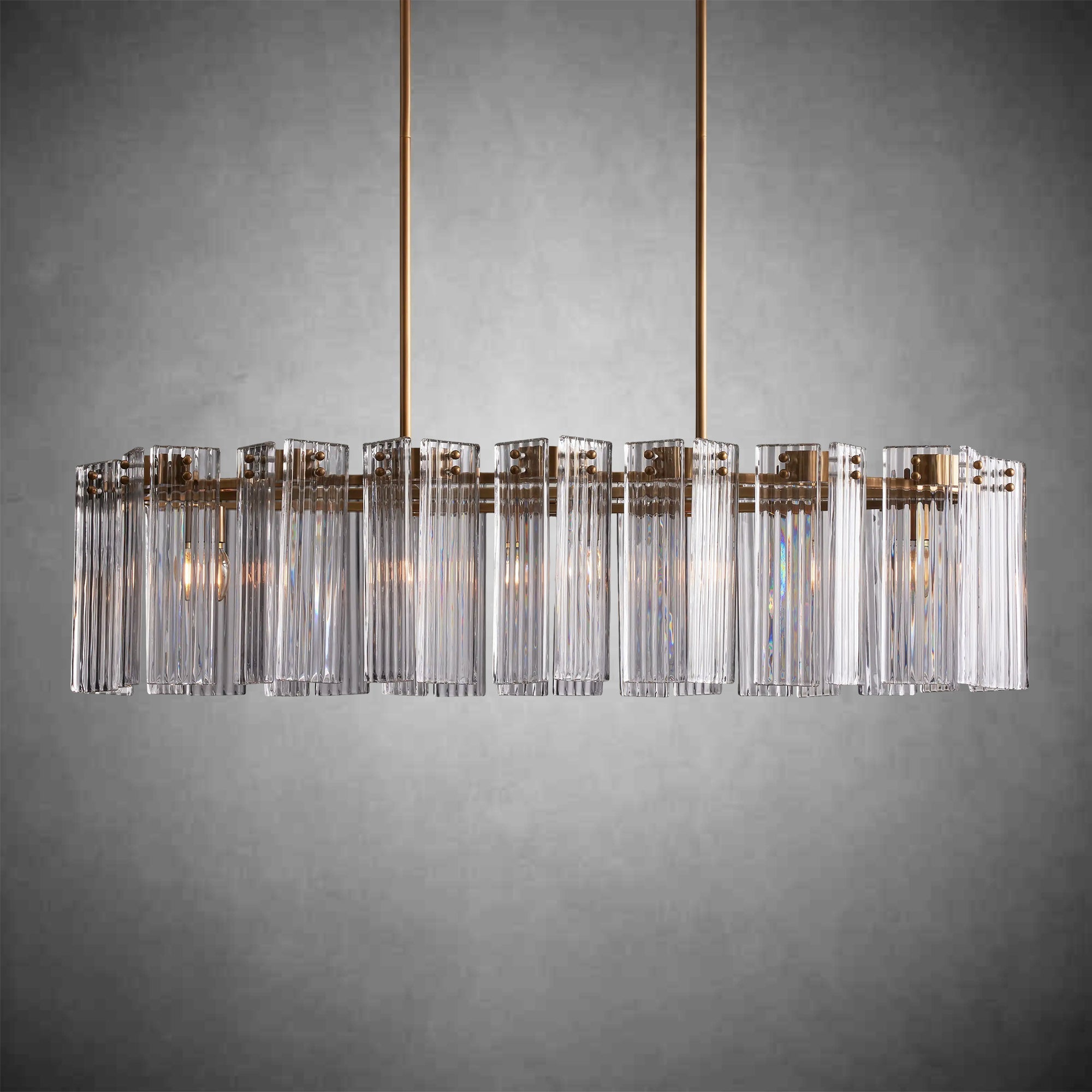 Delsie Oval Chandelier 51''63''72''