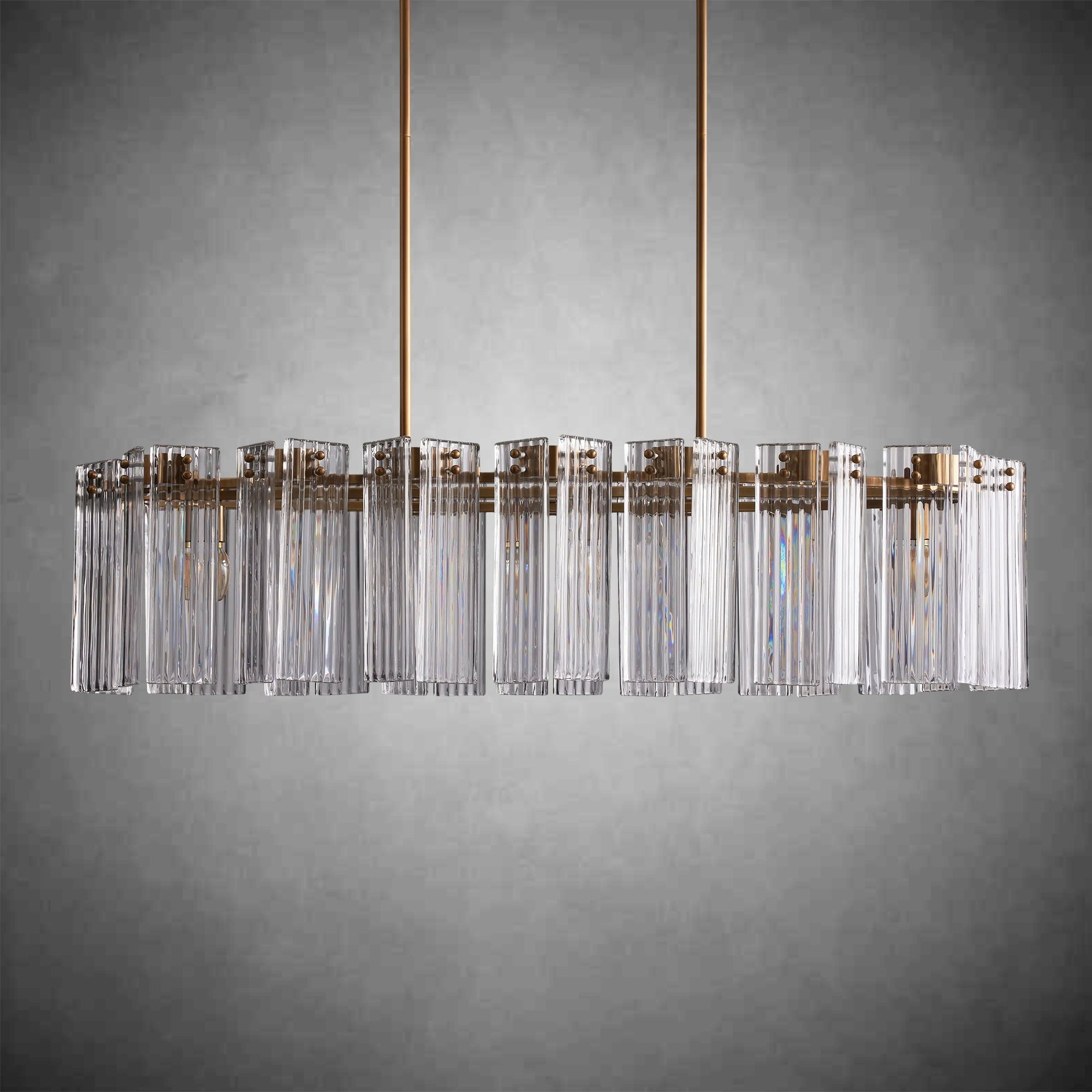 Delsie Oval Chandelier 51''63''72''