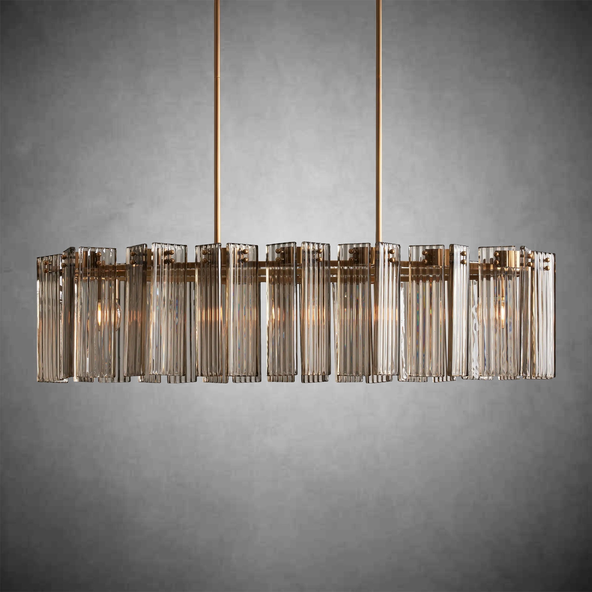 Delsie Oval Chandelier 51''63''72''