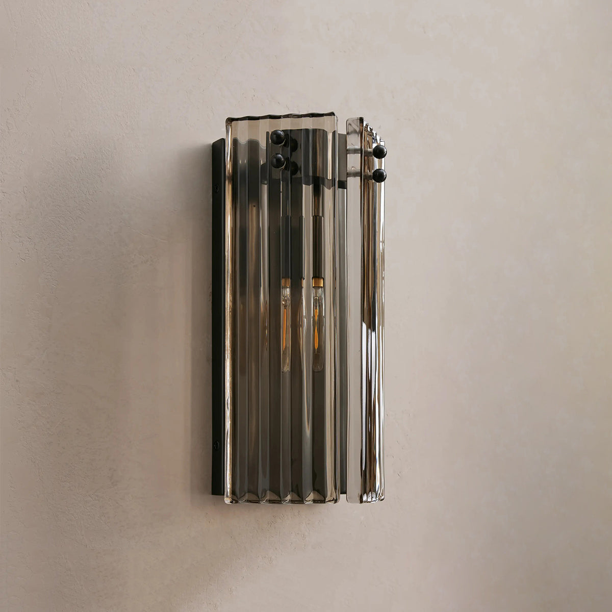 Delsie Sconce Smoke