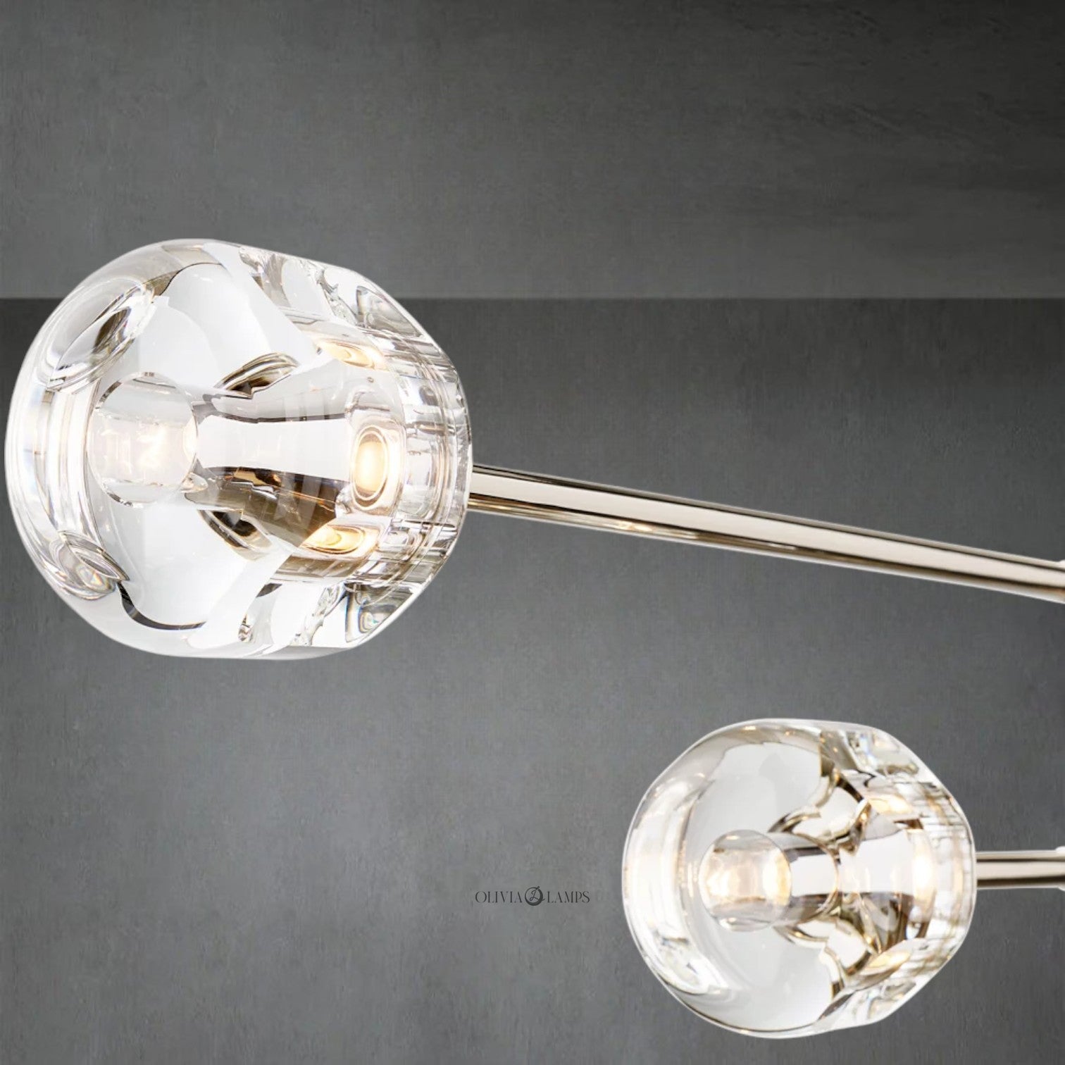 Domaret Mobile Linear Chandelier 54" 72"