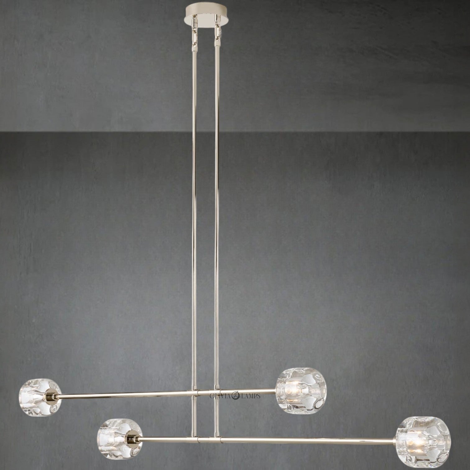 Domaret Mobile Linear Chandelier 54" 72"