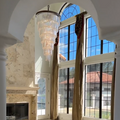 Extra Large 7-Tier Luxury Crystal Chandelier in Black/Coffee/Gold/Chrome Finish Color-MEET LIGHTING
