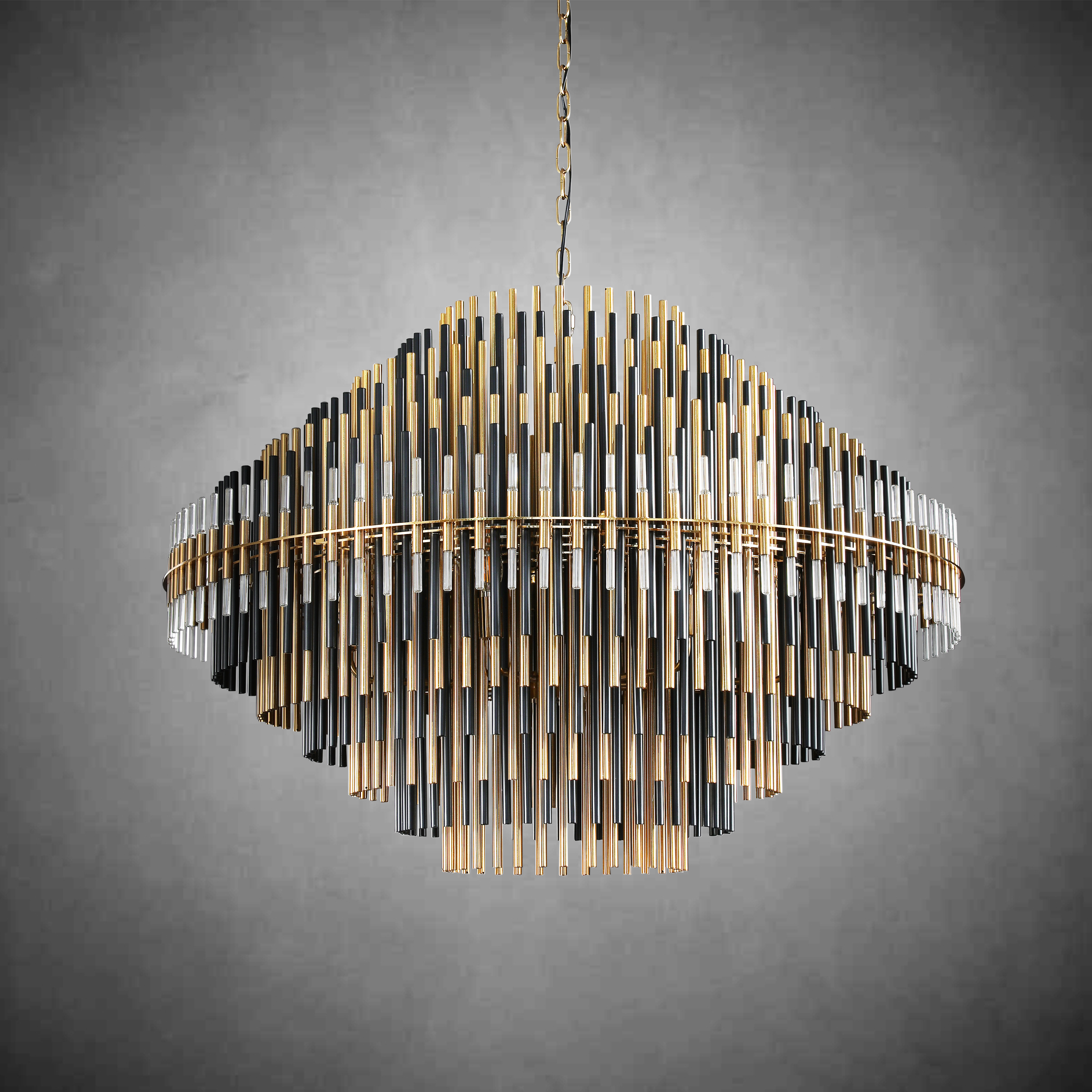 Email Burnished Brass Chandelier 24''32''42''