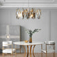 Multi-Sided Crystal Round Chandelier