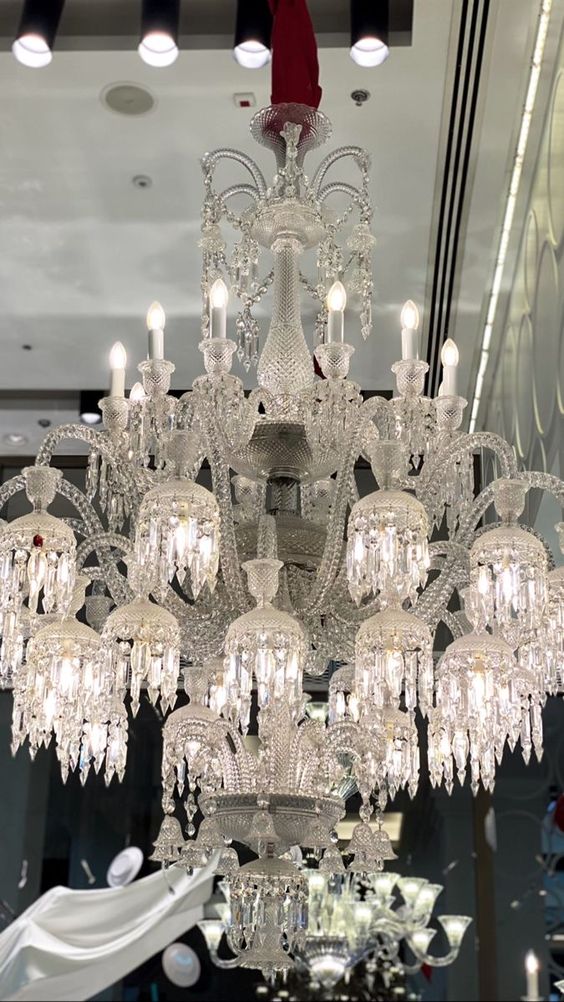 Luxury Royal Large Multi-layers Candle Crystal Chandelier For Living Room/Hall Decoration-MEET LIGHTING