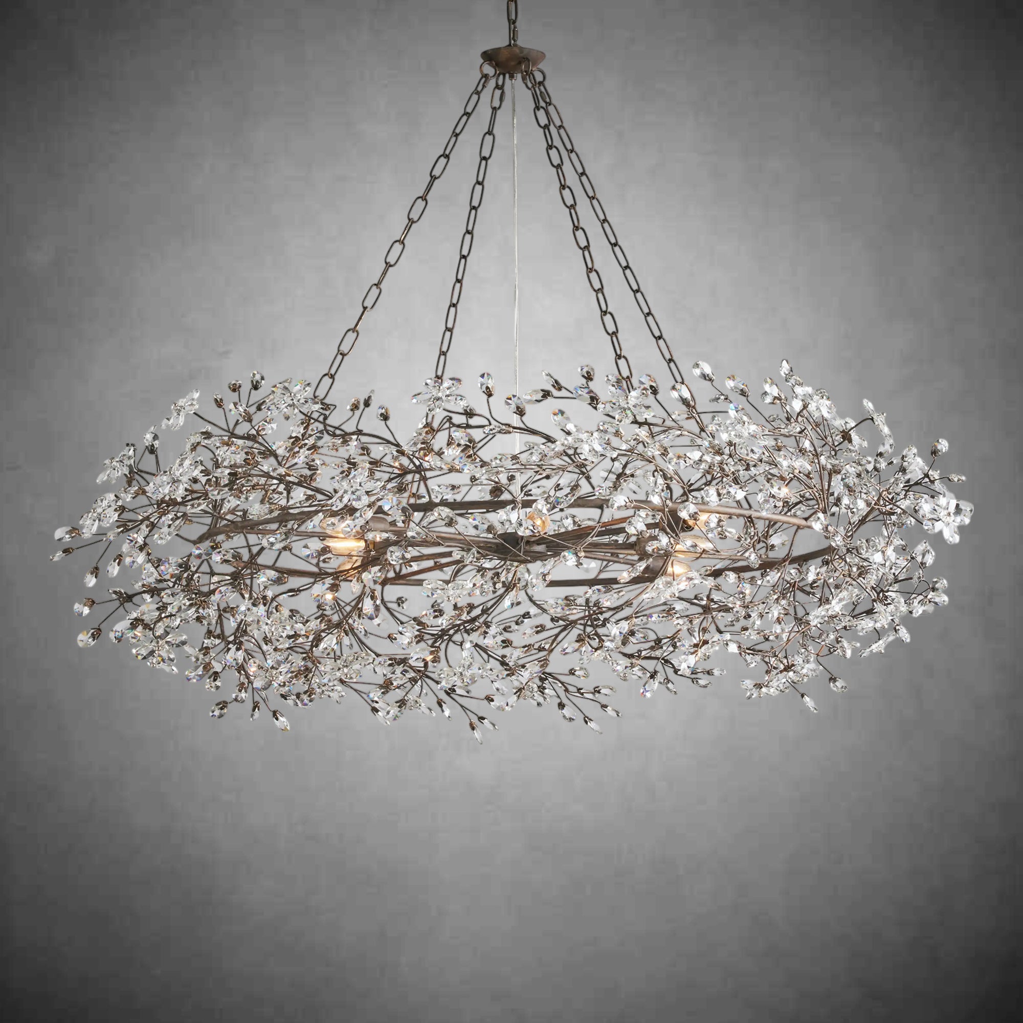 Fiore Crown Chandelier 39''48''60''