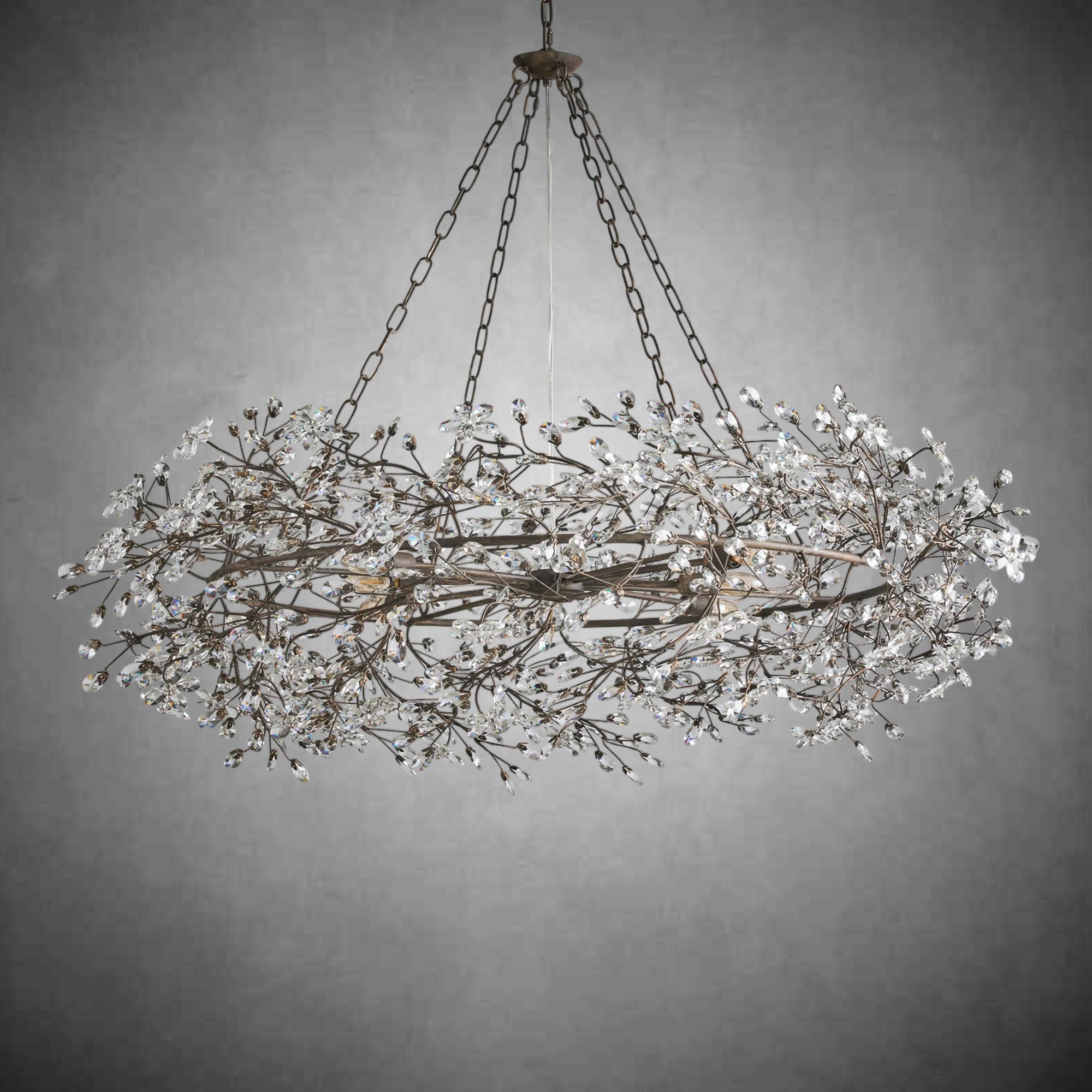 Fiore Crown Chandelier 39''48''60''