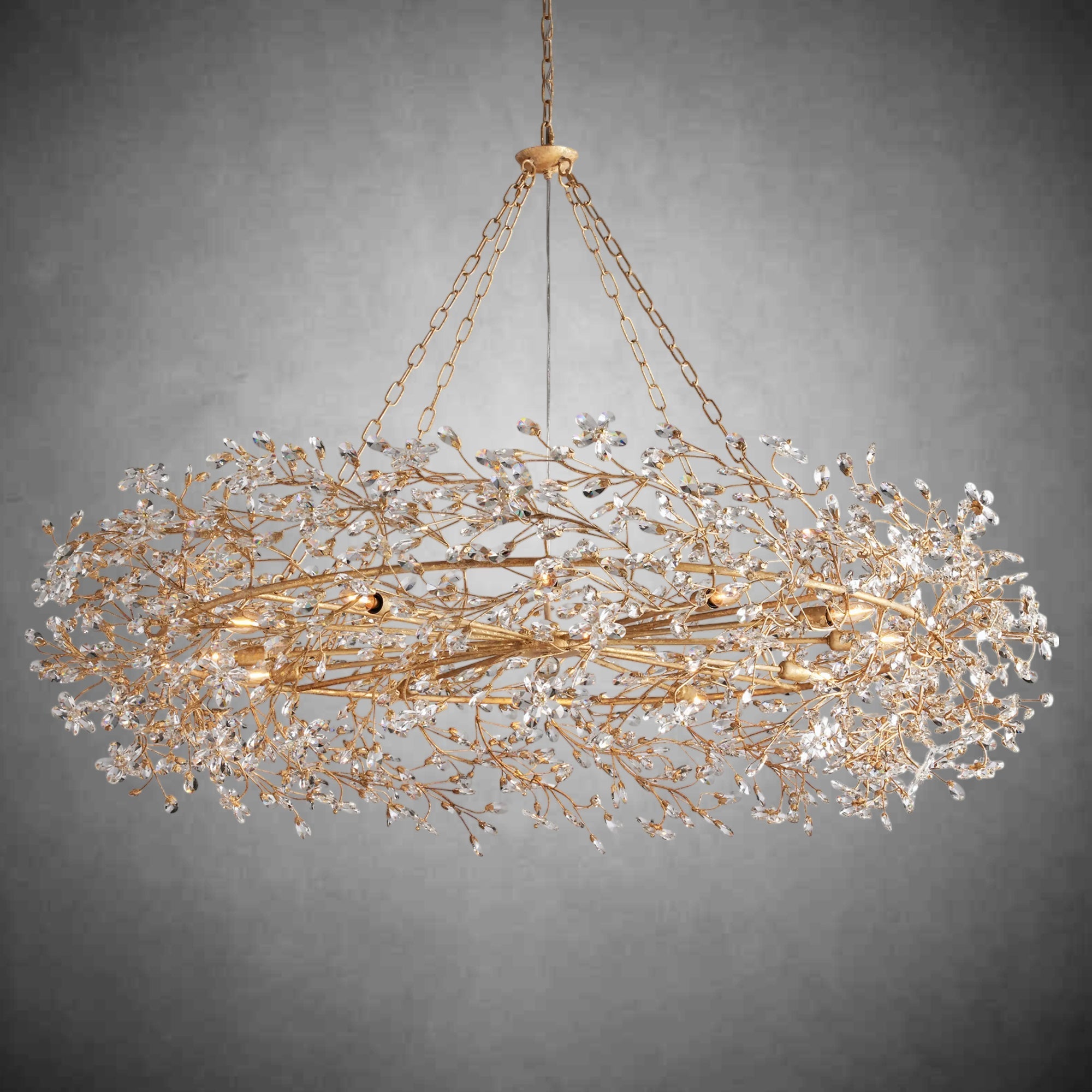 Fiore Crown Chandelier 39''48''60''