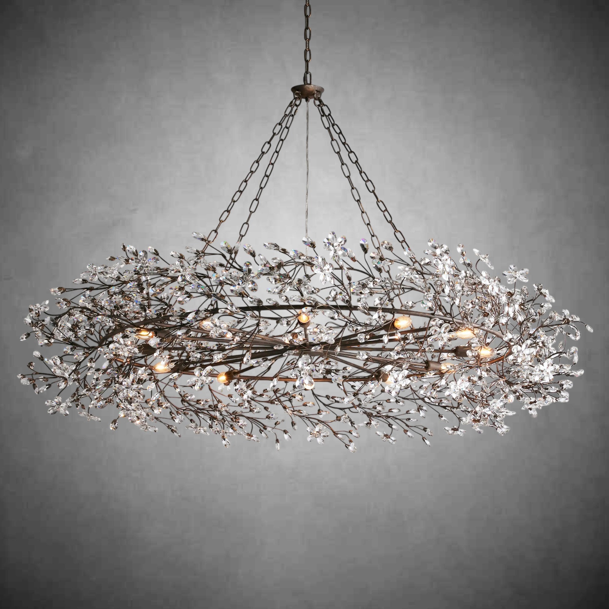 Fiore Crown Chandelier 39''48''60''