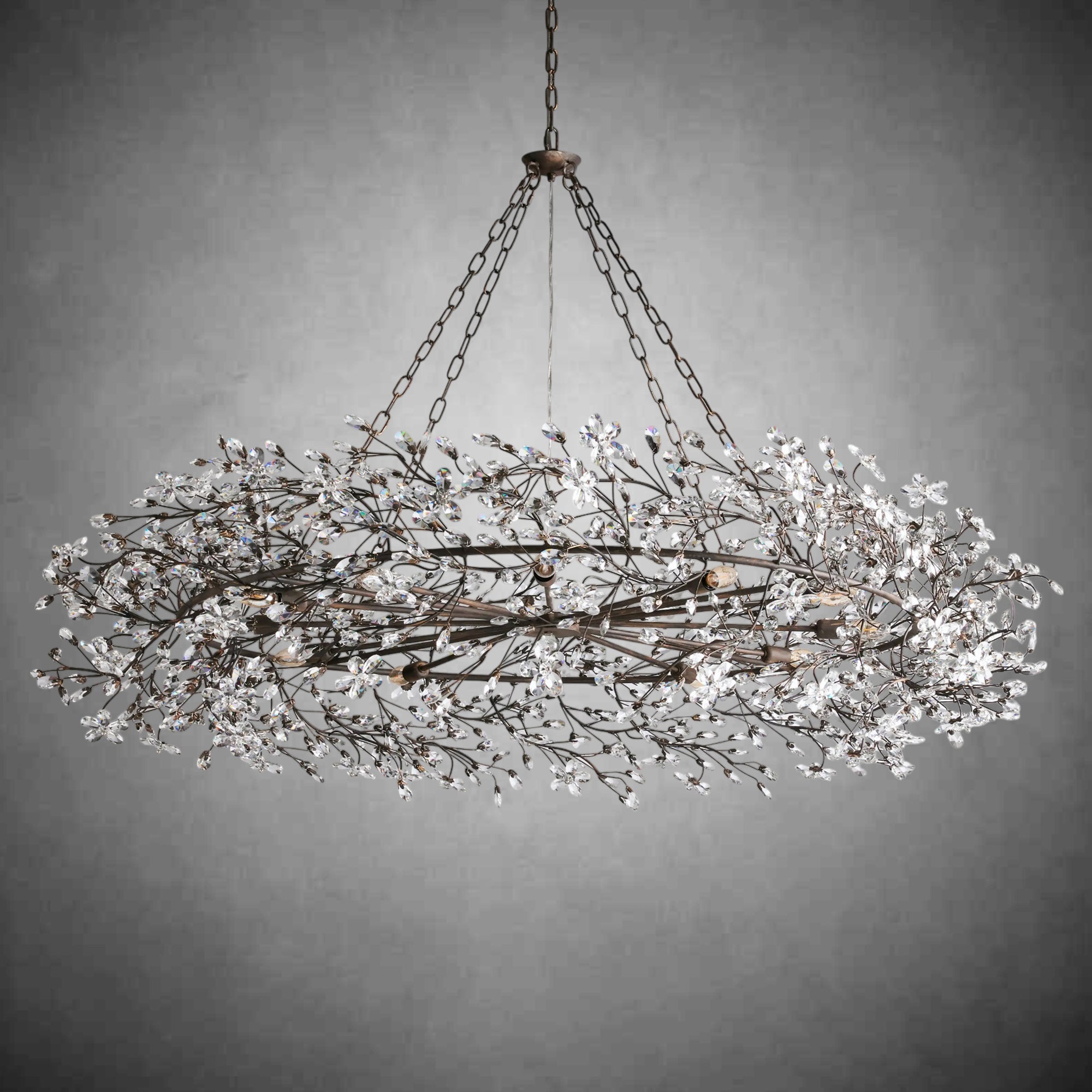 Fiore Crown Chandelier 39''48''60''