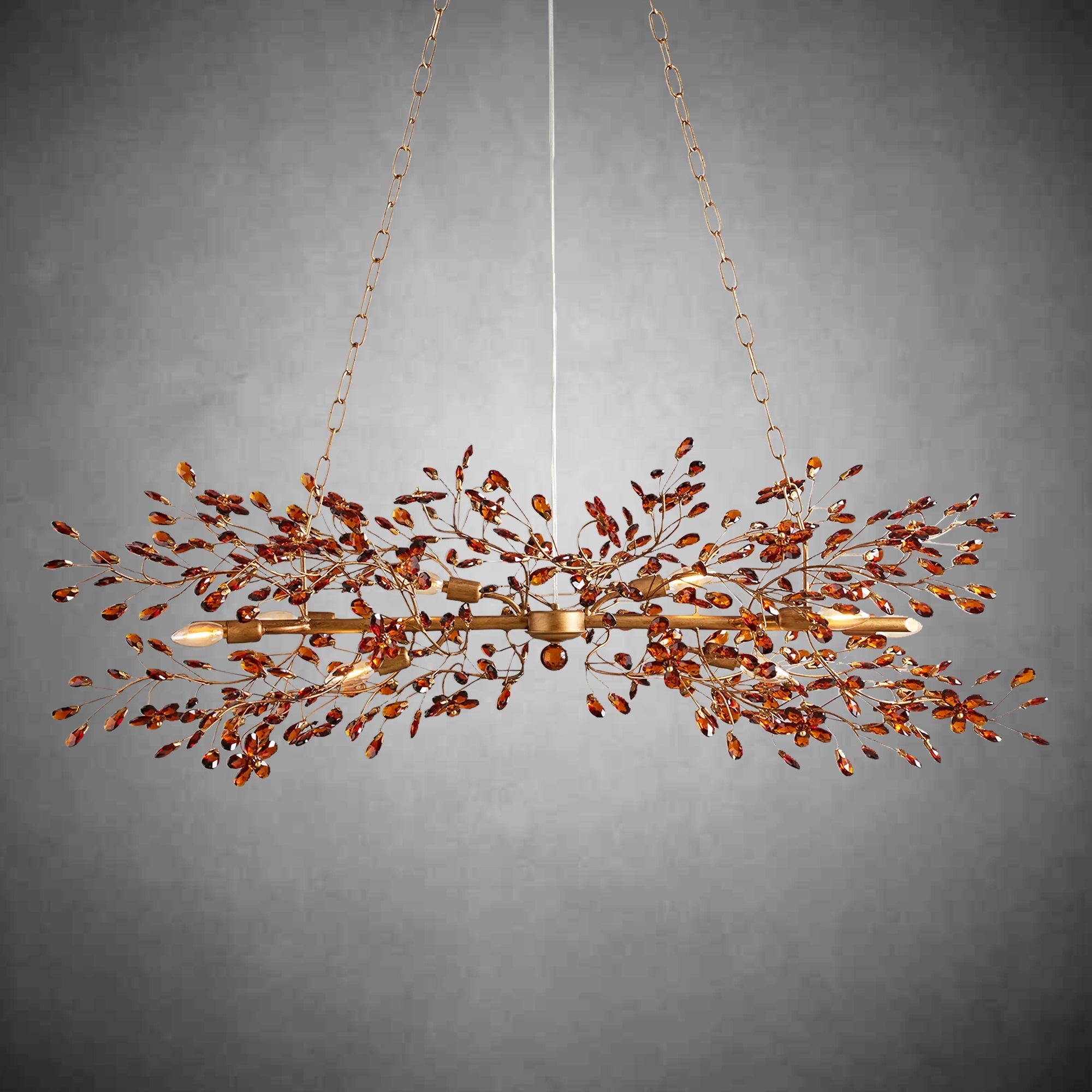 Fiore Linear Chandelier 43''51''68''