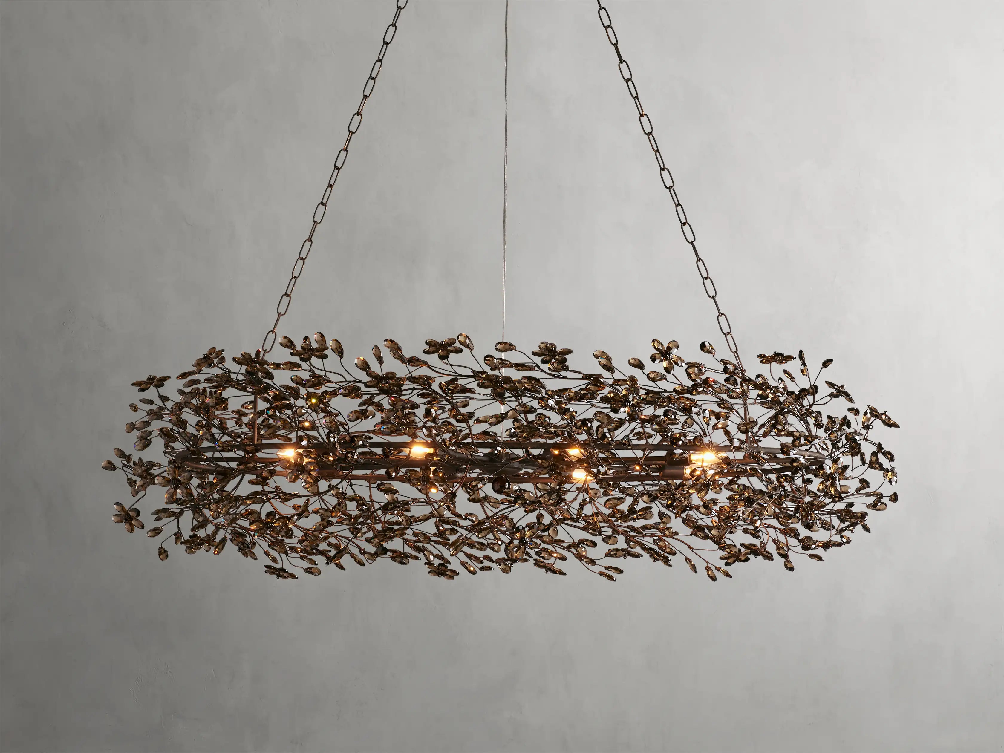 Fiore Oval Chandelier 62''74''