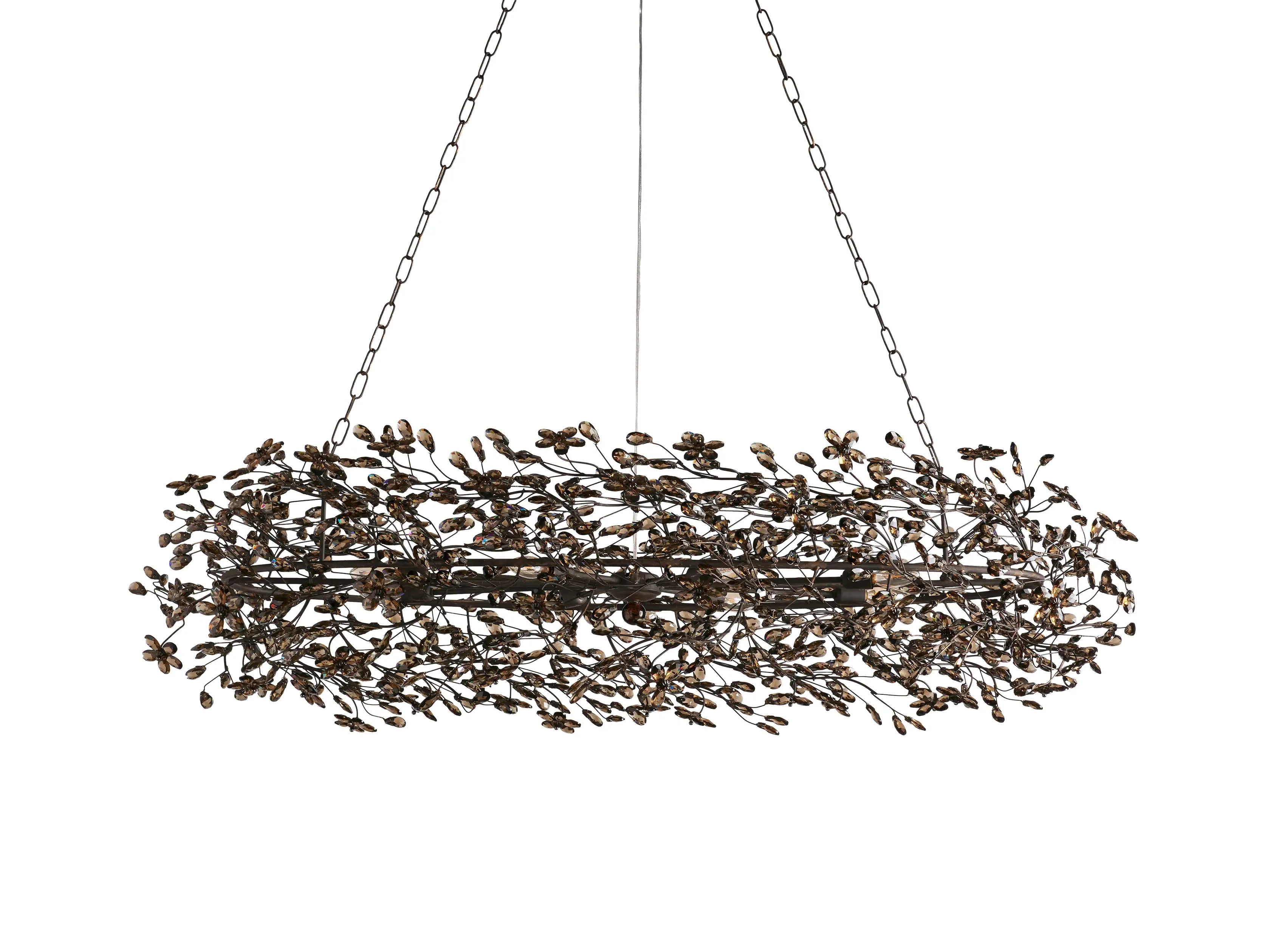 Fiore Oval Chandelier 62''74''