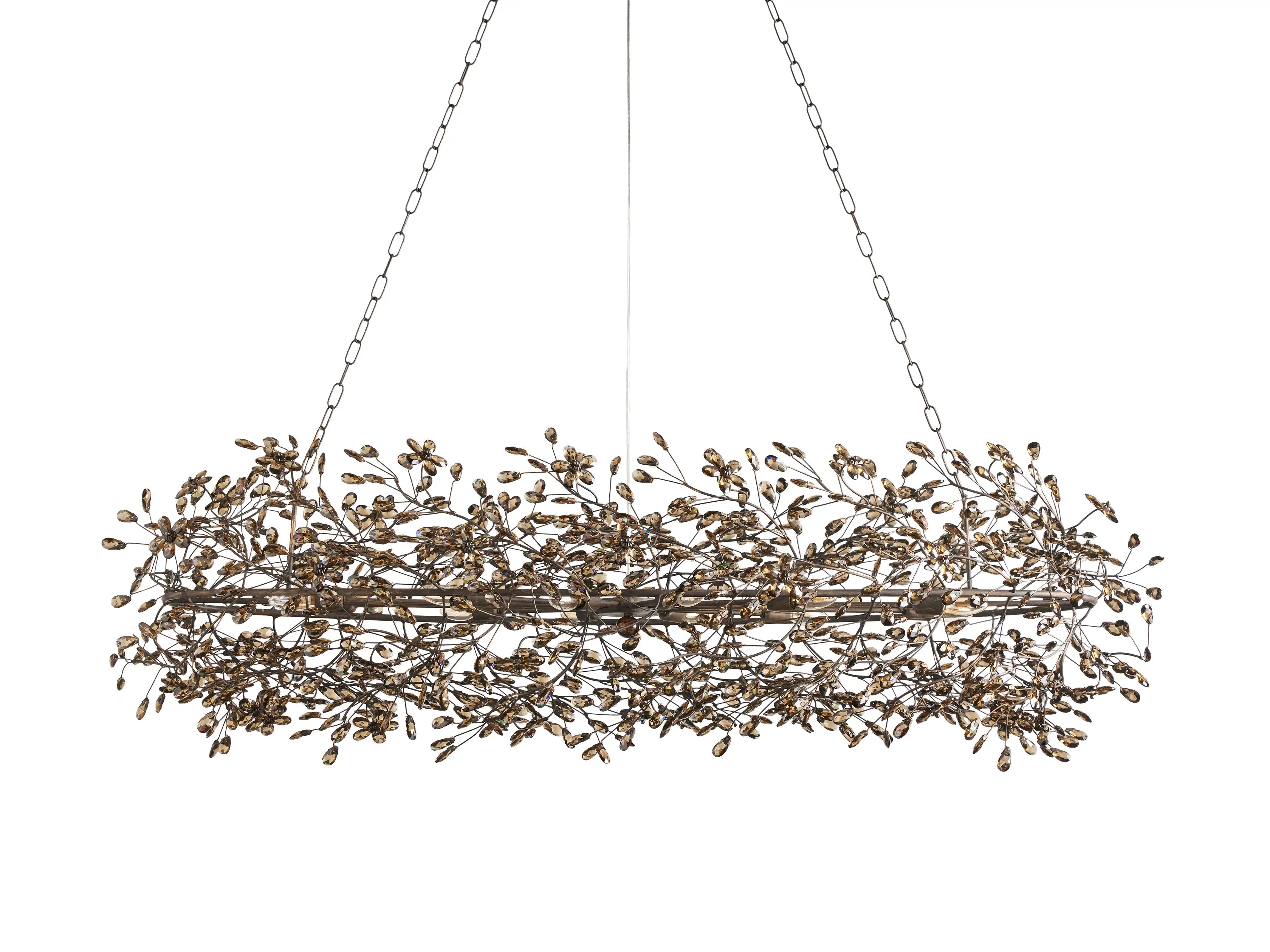 Fiore Oval Chandelier 62''74''