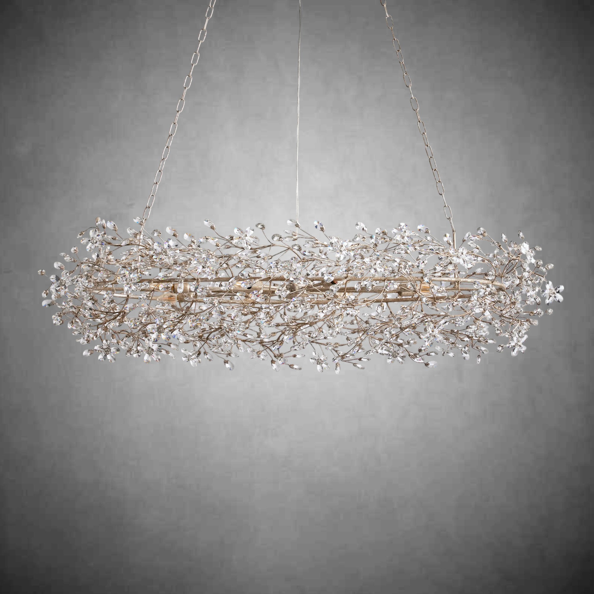 Fiore Oval Chandelier 62''74''