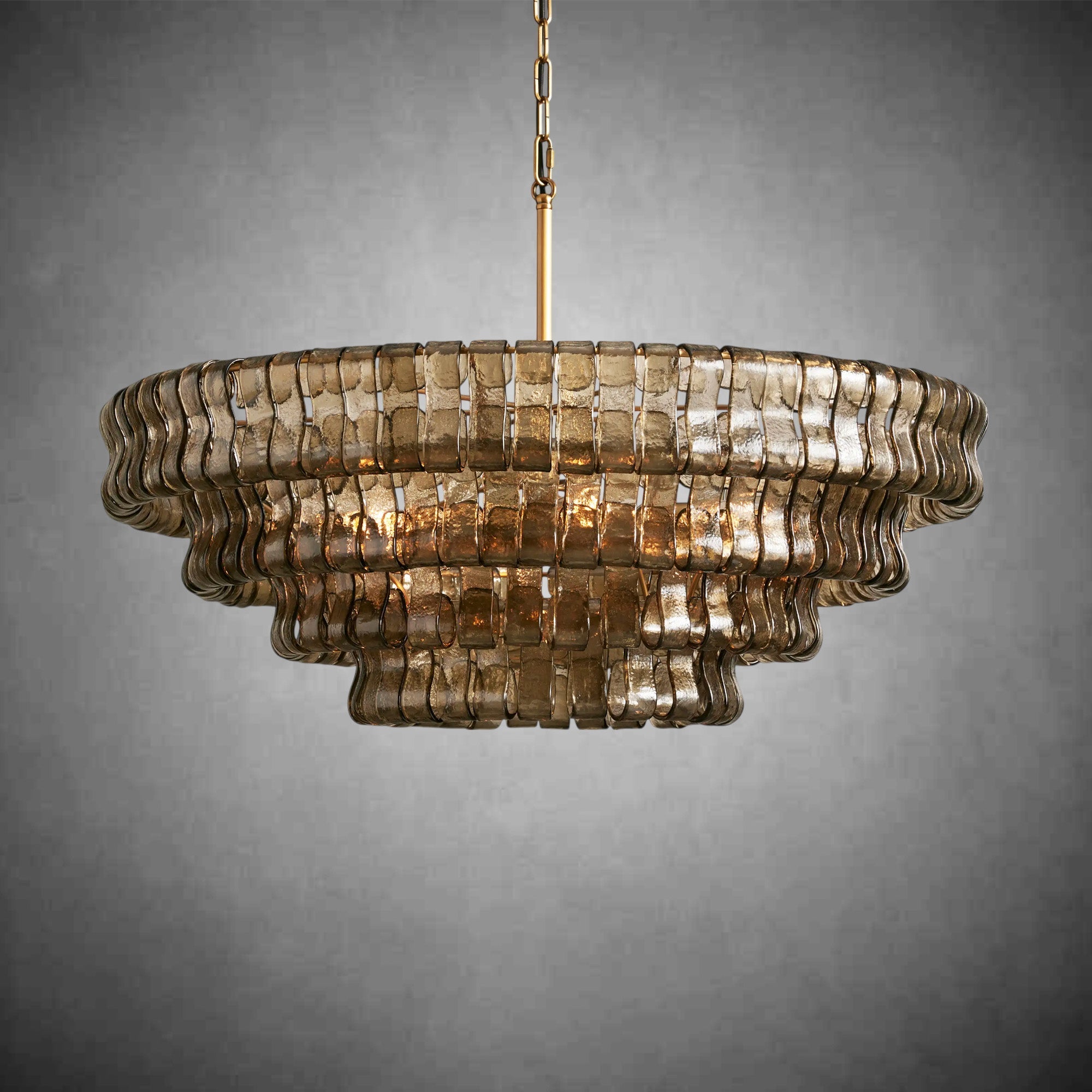 Ghiaccio Round Chandelier 24"36"48"60"