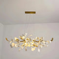 Ginkgo Luxury Linear Chandelier Style C - L 31.5″(80cm) x W 17.7″(45cm) x H 13.8″(35cm) (G9*6) Meet Lighting